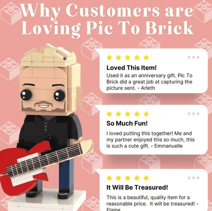 PicToBrick™ Custom Brick Figures